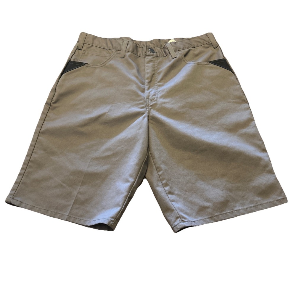 Dickies (2018)‎ Mens Size 36 Grey Khaki Chino Shorts RN20697 CA01095 P344667